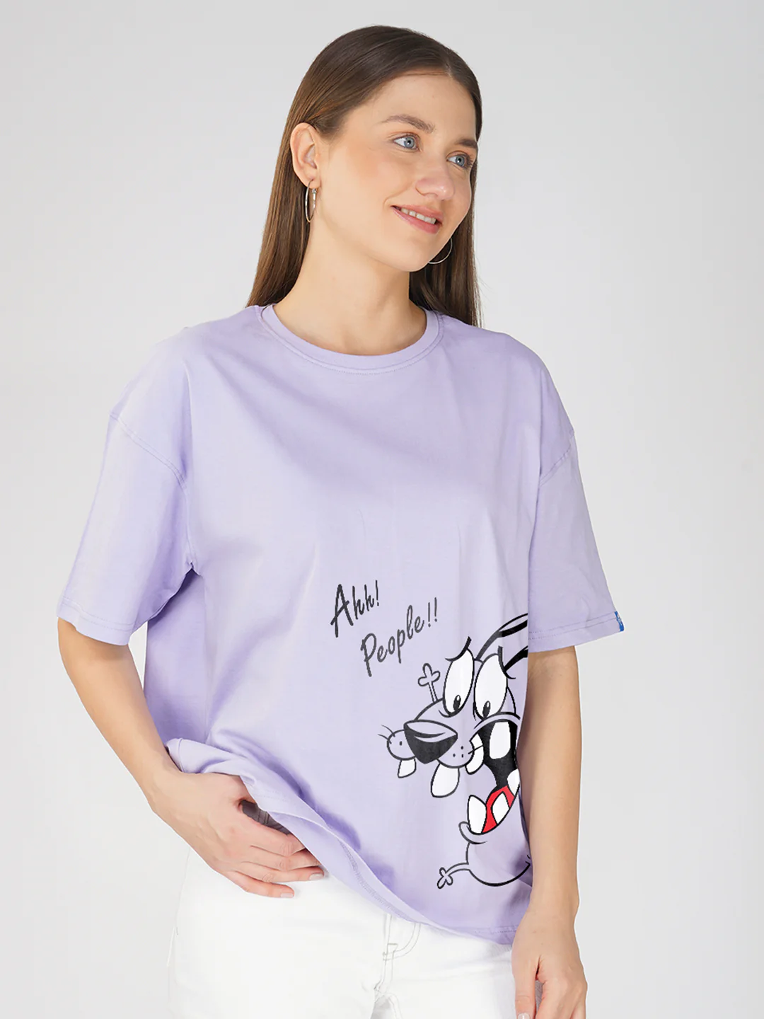 I Hate People Women Oversized T-Shirt - Image 2