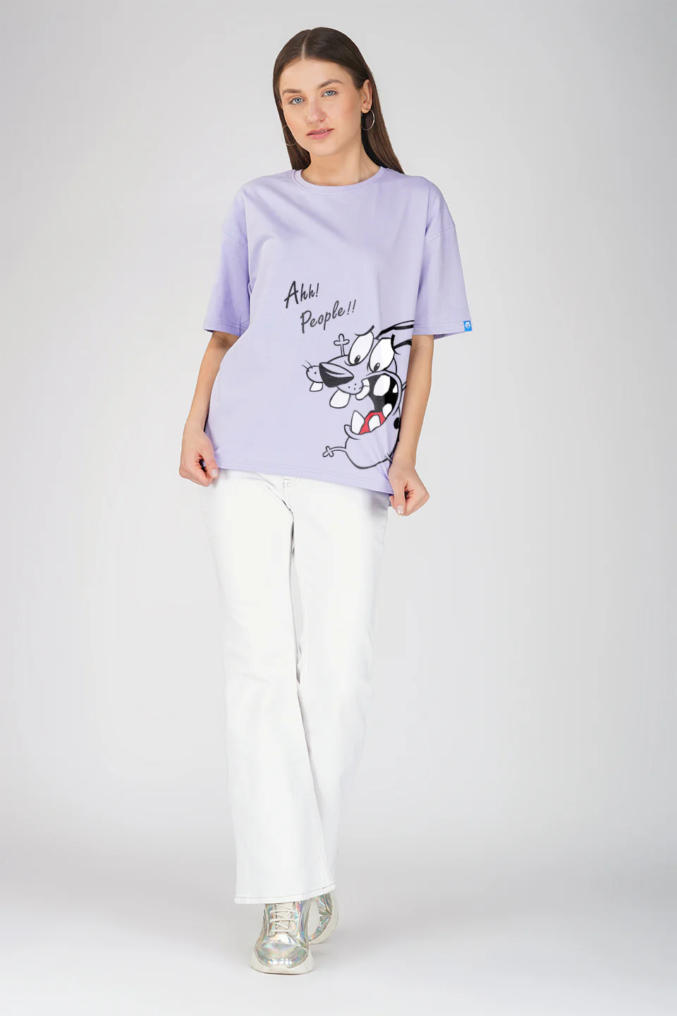 I Hate People Women Oversized T-Shirt - Image 3