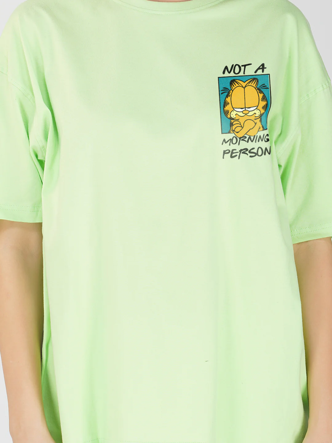 Not a Morning Person Women Oversized T-Shirt - Image 5