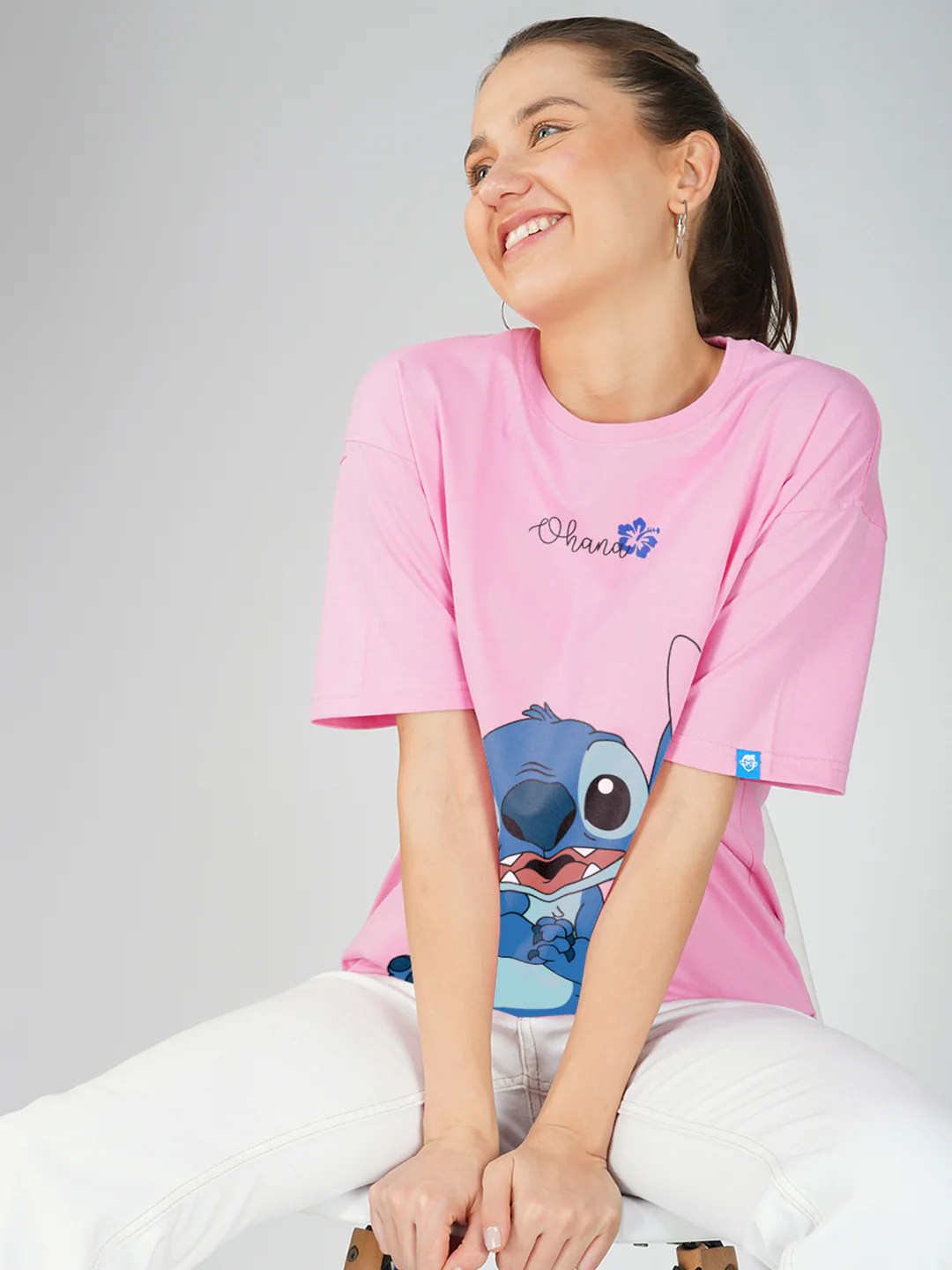 Ohana Women Oversized T-Shirt - Image 4