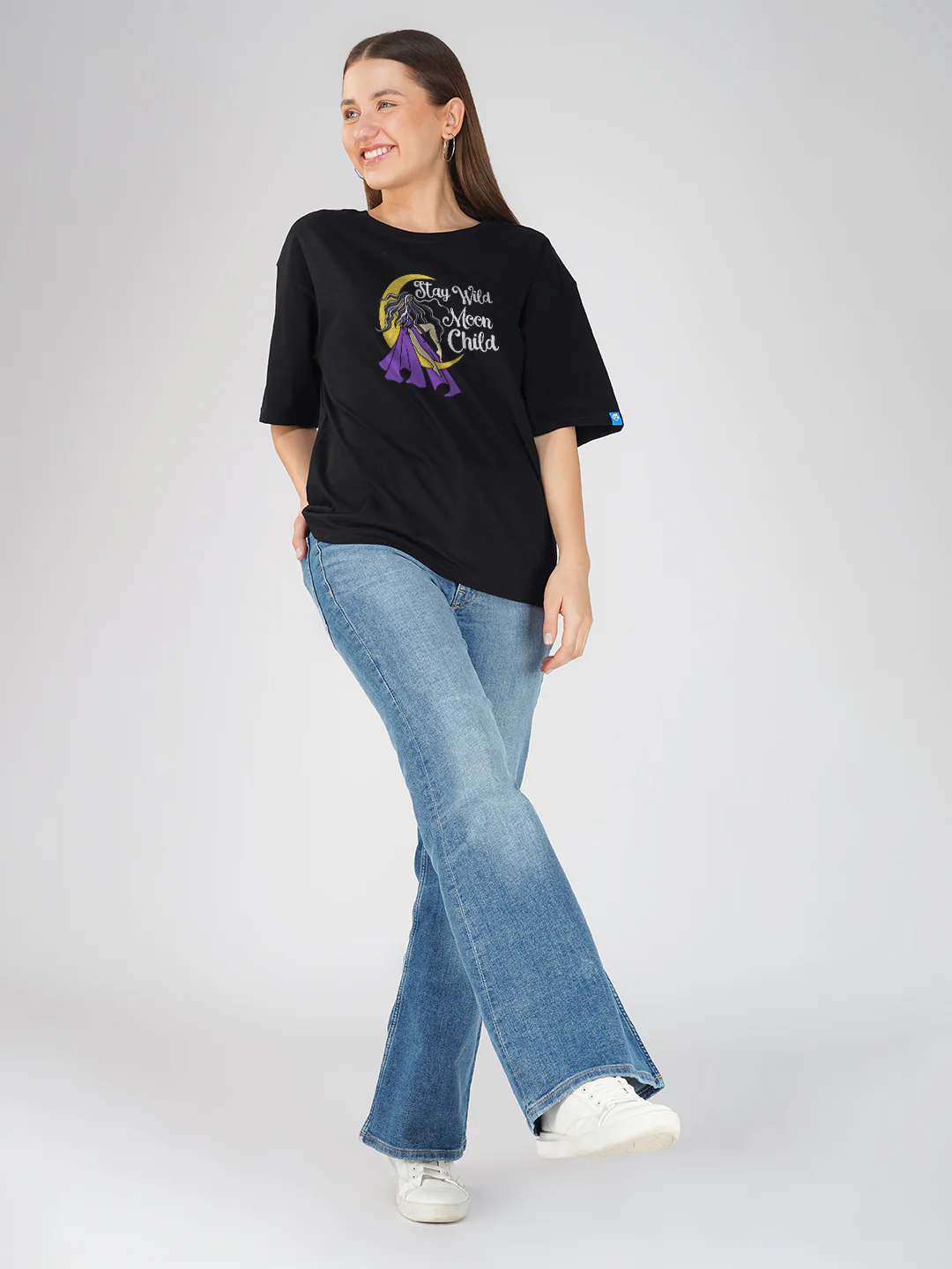 Stay Wild Women Oversized T-Shirt - Image 2