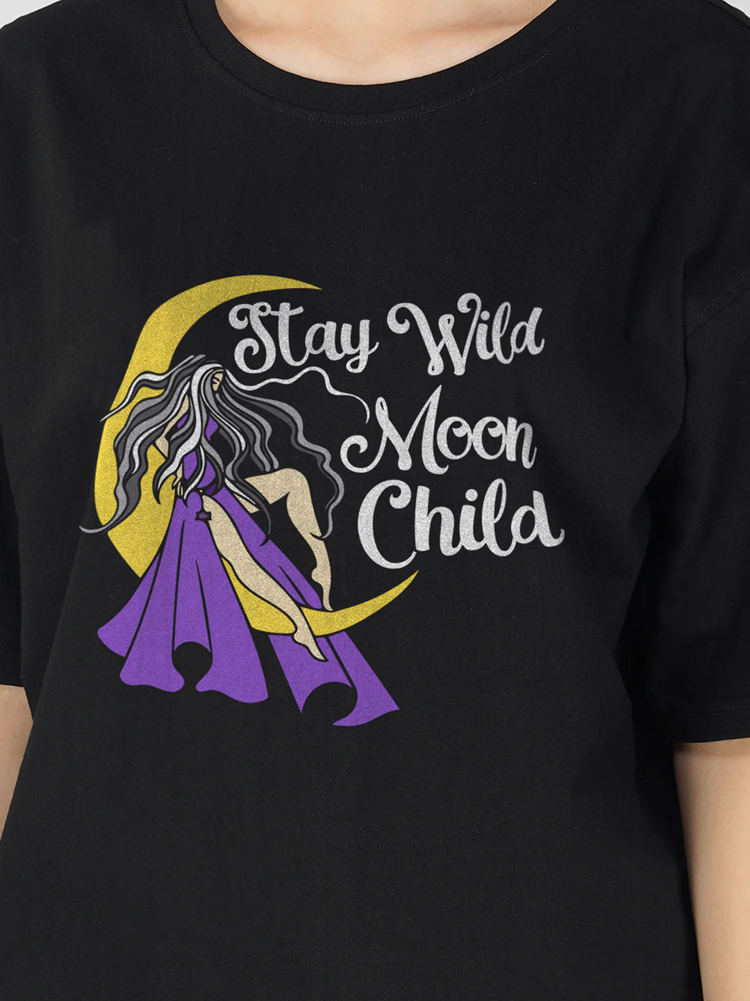 Stay Wild Women Oversized T-Shirt - Image 5