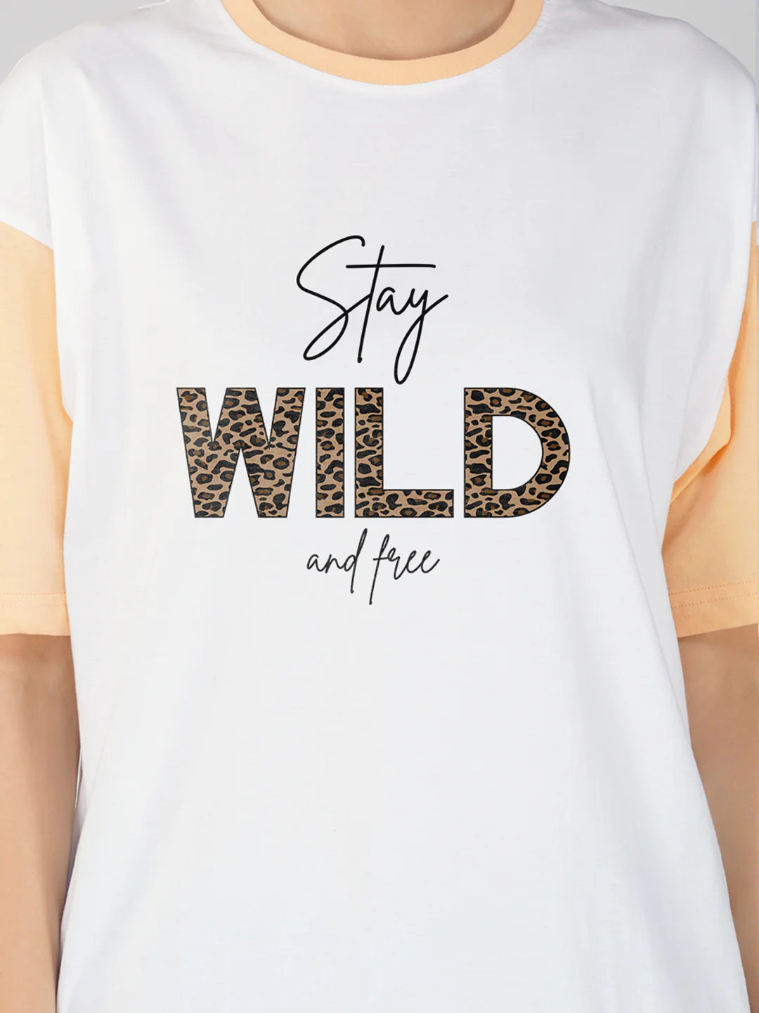 Stay Wild Women Oversized T-Shirt - Image 4